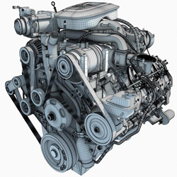 P7D24 Engine